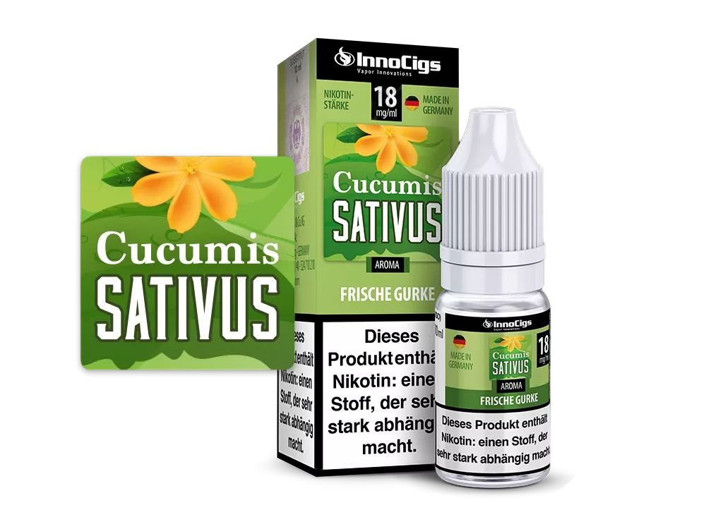InnoCigs - Cucumis Sativus Gurke 0 mg/ml 